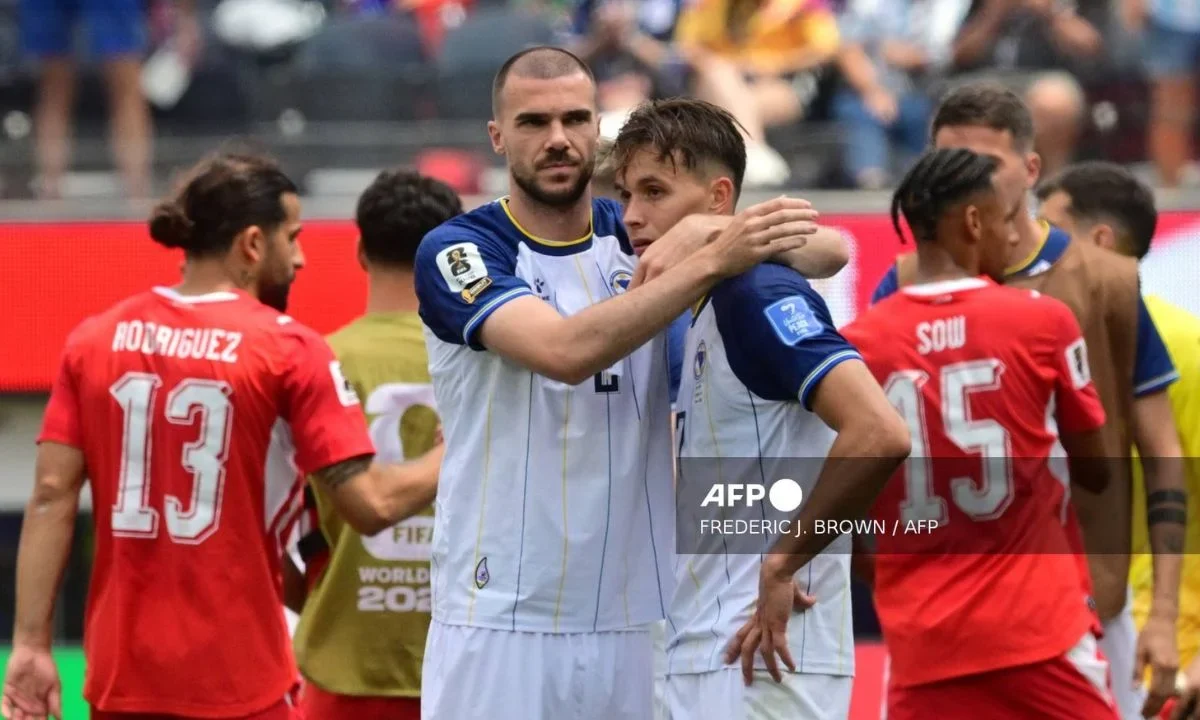 Suiza derrota a Bosnia y lo deja al borde de la eliminación
