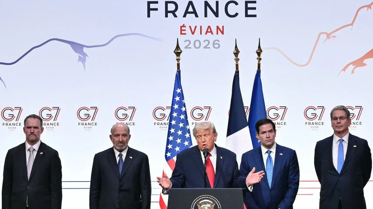 Trump lleva al G7 acusación de que 'cárteles dirigen México'