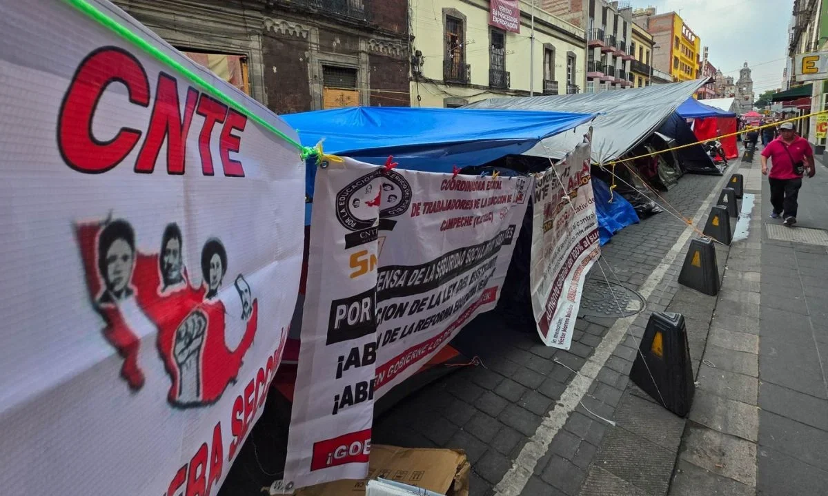 El líder de la CNTE en la CDMX señaló que aún no se ha derrotado al magisterio disidente y endureció su discurso contra el Gobierno federal.