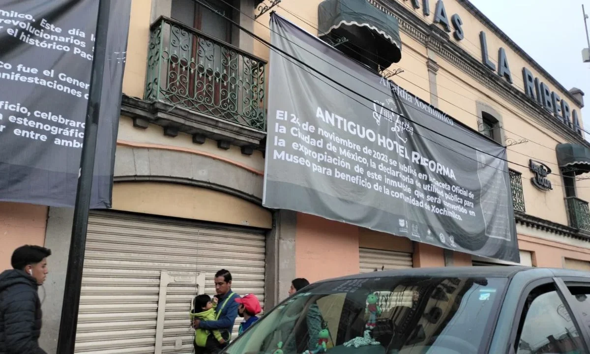 La actual administración de la alcaldía Xochimilco heredó un conflicto jurídico del exalcalde José Acosta Ruiz sobre el inmueble ‘La Ribera’.