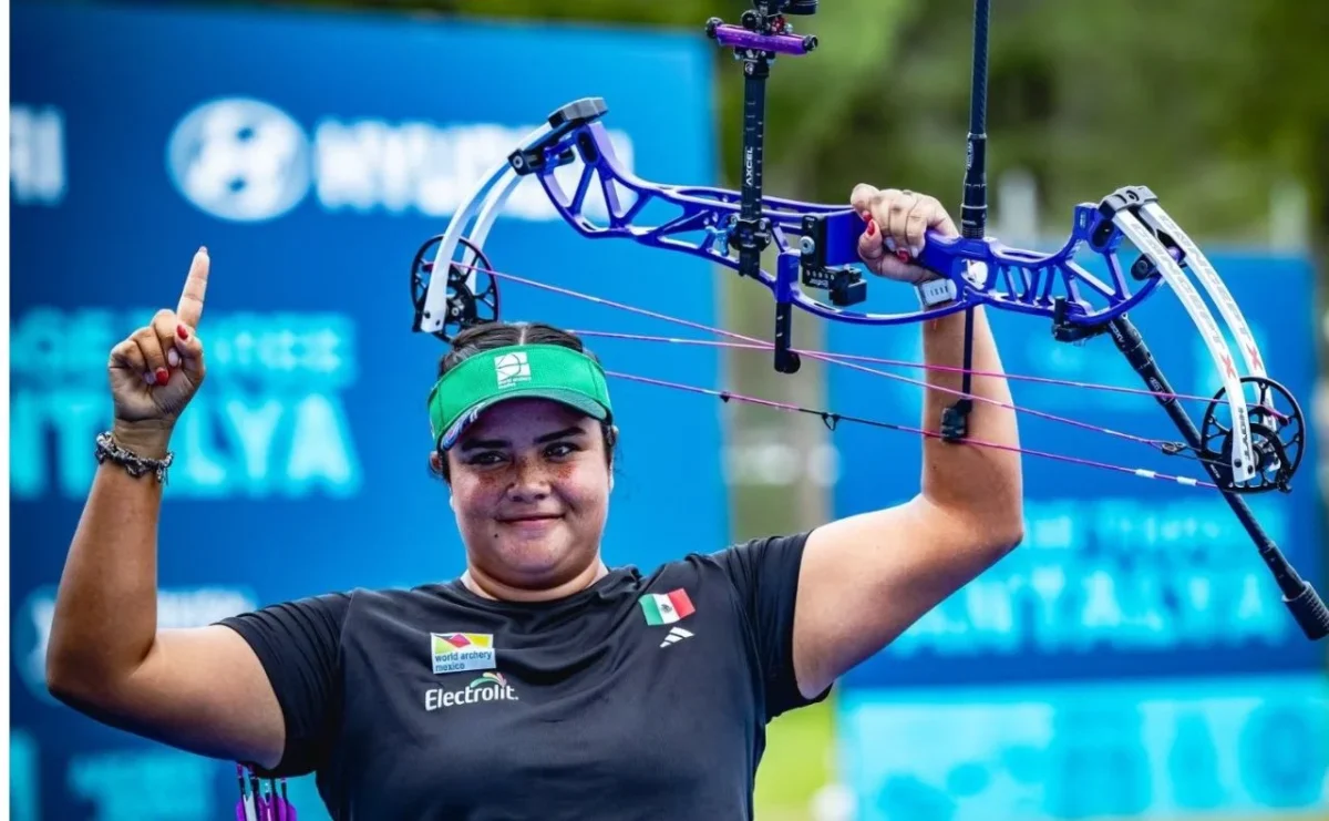 Con flecha perfecta, Andrea Becerra conquista el oro para México