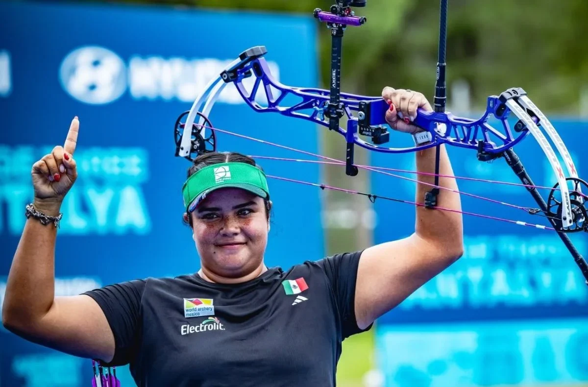 Con flecha perfecta, Andrea Becerra conquista el oro para México