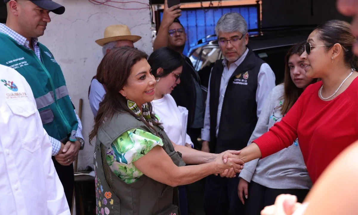El Gobierno de la CDMX, que encabeza Clara Brugada, apoyará a familias afectadas por la tormenta atípica del lunes en Cuajimalpa.