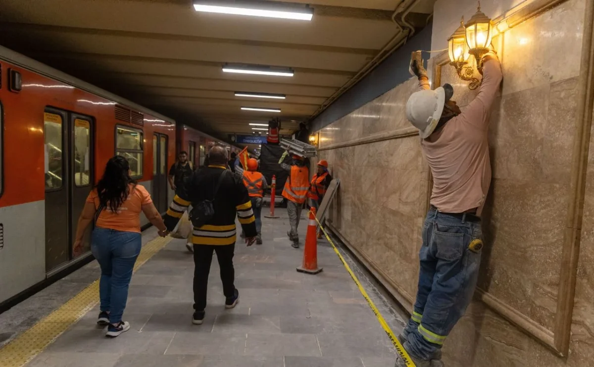 Clara Brugada Molina informó que la inauguración de las obras de remodelación de la Línea 2 del Metro será pospuesta.
