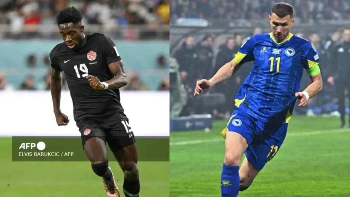 Canadá se enfrenta a Bosnia hoy en partido del Grupo B del Mundial 2026.