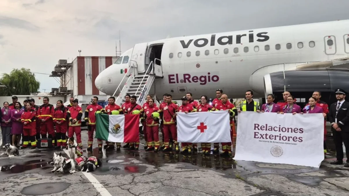 La SRE informó que un equipo de rescatistas de la Cruz Roja partió hacia Venezuela para apoyar las labores de rescate tras el sismo.