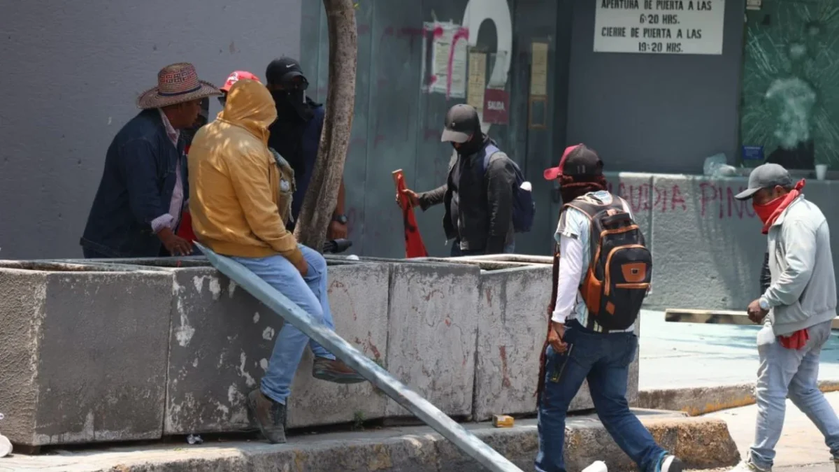 La CNTE decidió concentrarse en la sede del ISSSTE, en la colonia Buenavista