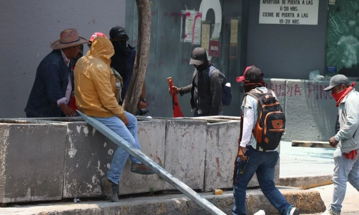 La CNTE decidió concentrarse en la sede del ISSSTE, en la colonia Buenavista