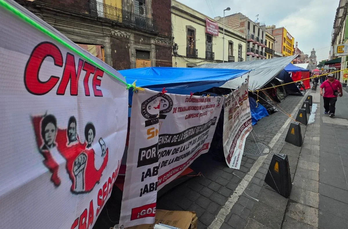 Marchas y concentraciones de la CNTE y colectivos sociales marcarán la jornada de este 16 de junio en la CDMX