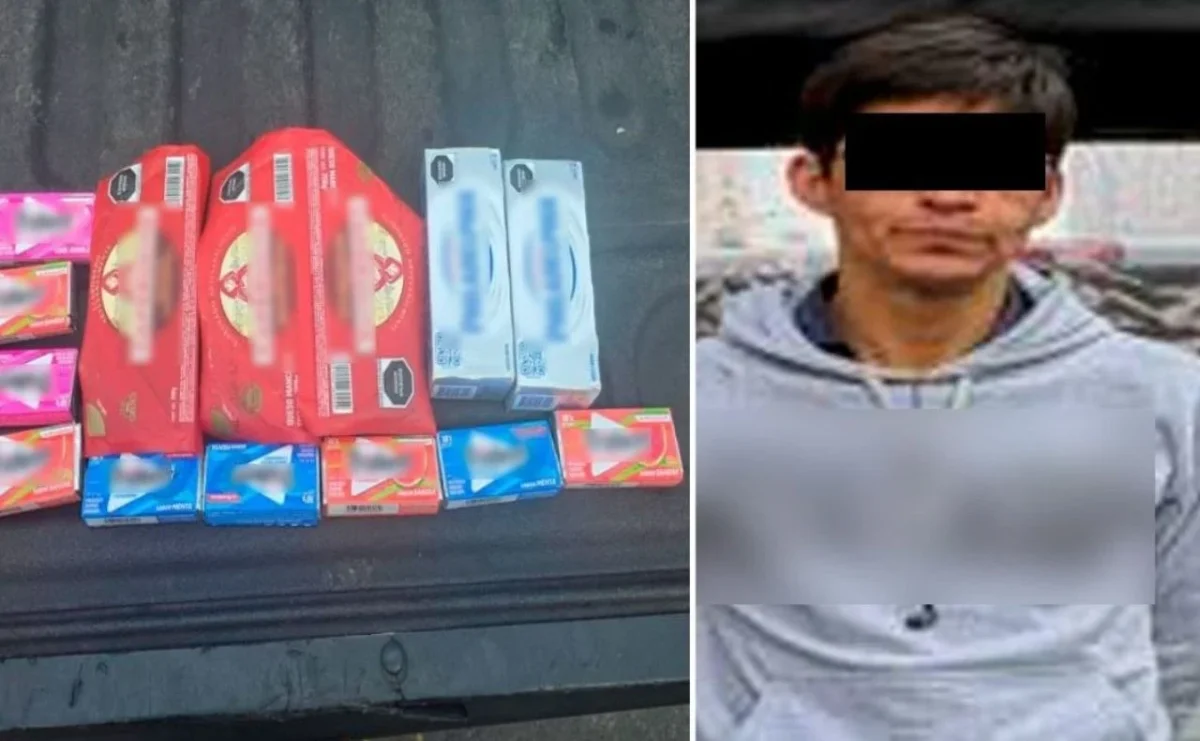 Detenido en la colonia Juárez, cuenta con tres ingresos al Sistema Penitenciario de la Ciudad de México por Robo en diferentes modalidades