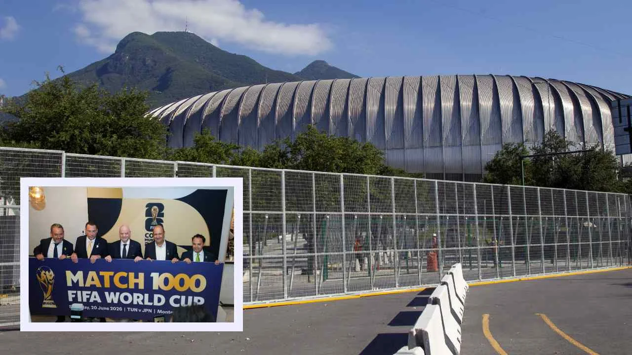 El Estadio de Monterrey entra en la historia, alberga el partido mil de las Copas del Mundo