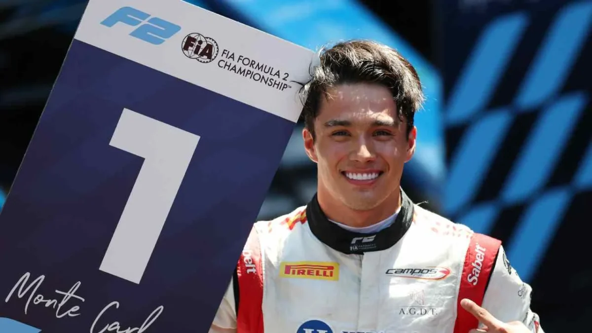 El piloto mexicano de la escudería Campos Racing, Noel León, ganó su segunda carrera en la Fórmula 2.