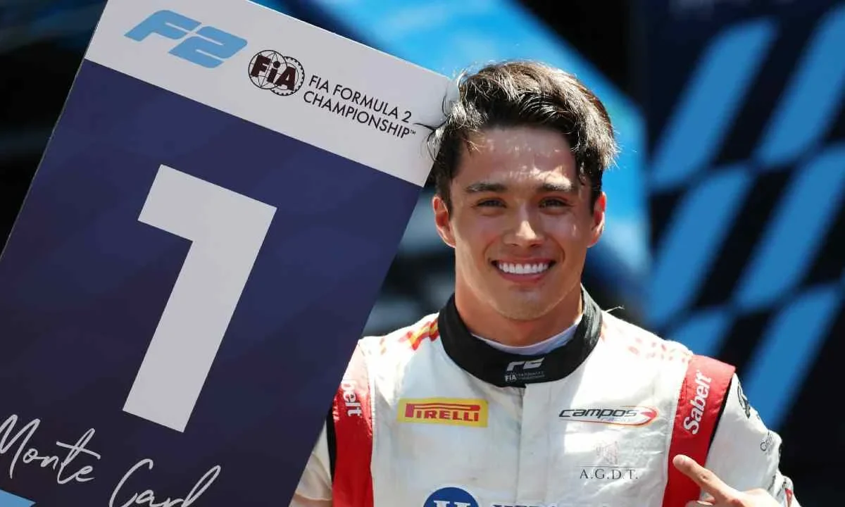 El piloto mexicano de la escudería Campos Racing, Noel León, ganó su segunda carrera en la Fórmula 2.