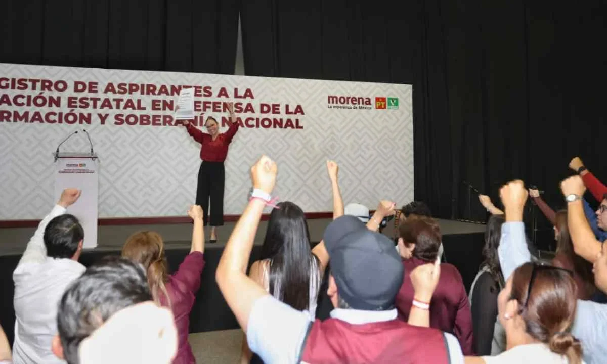 Vero Díaz reveló que es tiempo de mujeres y de defender casa por casa la Transformación en Zacatecas.