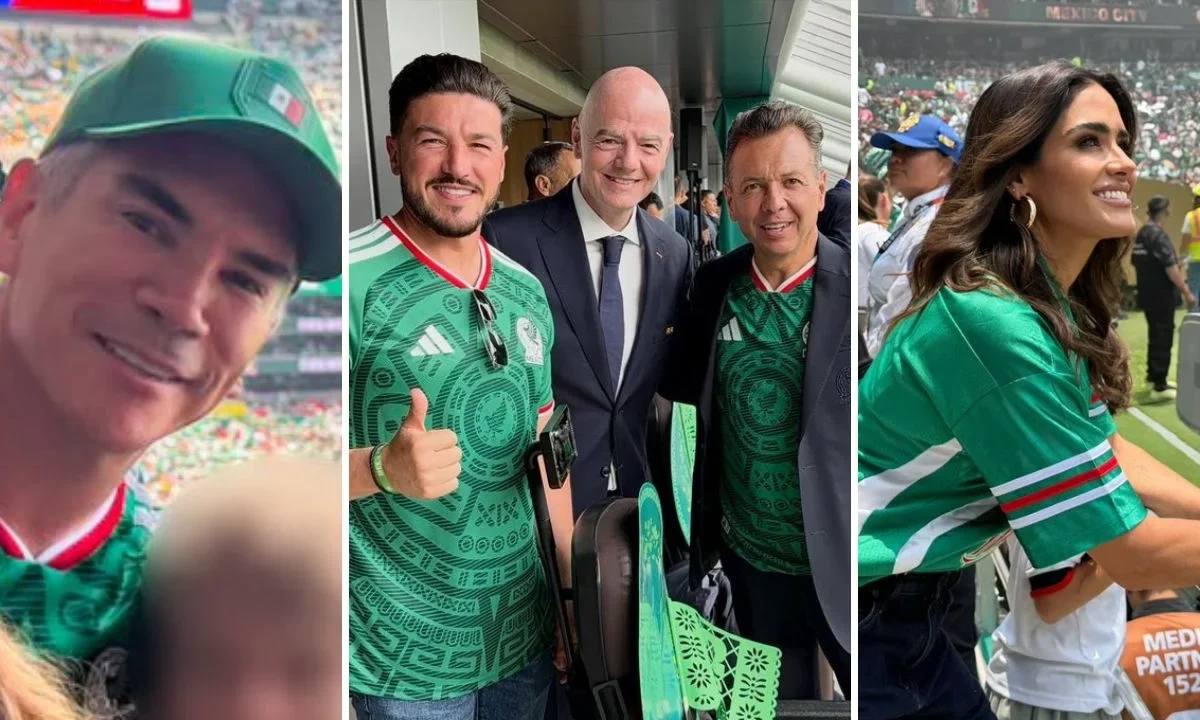 Además de celebridades, varios políticos mexicanos estuvieron presentes en el partido México vs Sudáfrica del Mundial 2026.