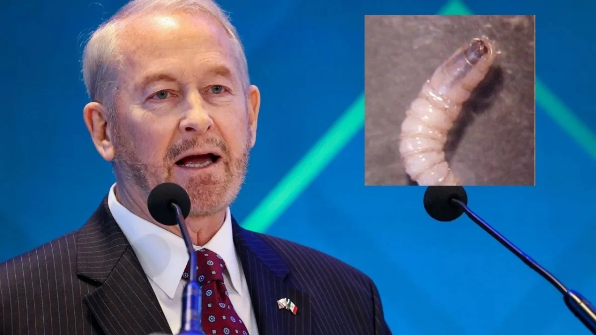 Ronald Johnson anuncia 84 mdd de EU para México contra el gusano barrenador