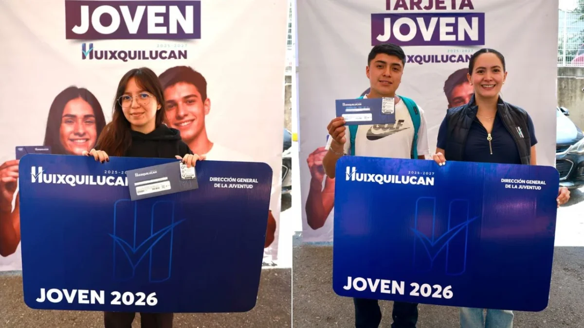 La presidenta municipal, Romina Contreras, informó que el programa 'Tarjeta Joven 2026' respalda a más de mil 300 jovenes de Huixquilucan.