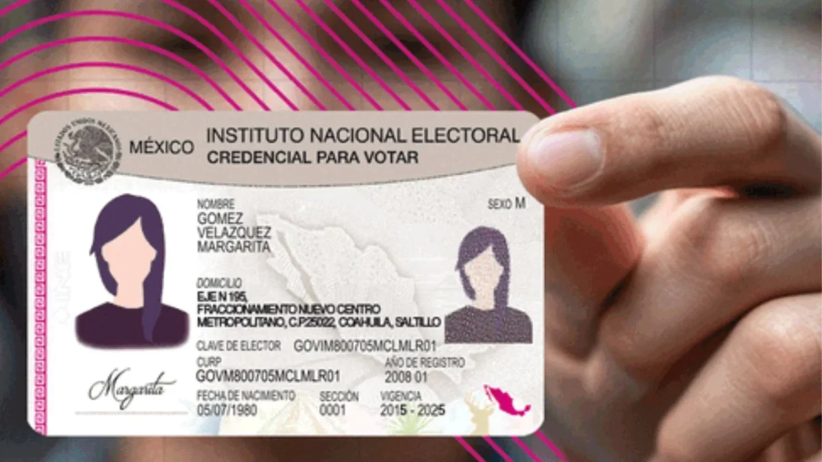 El INE informó que desde el 1 de junio de 2026 inició la producción del nuevo modelo de la Credencial de Elector con elementos de seguridad.