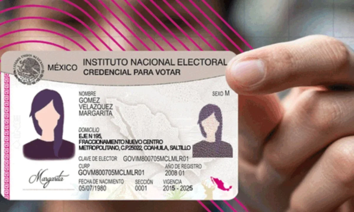 El INE informó que desde el 1 de junio de 2026 inició la producción del nuevo modelo de la Credencial de Elector con elementos de seguridad.