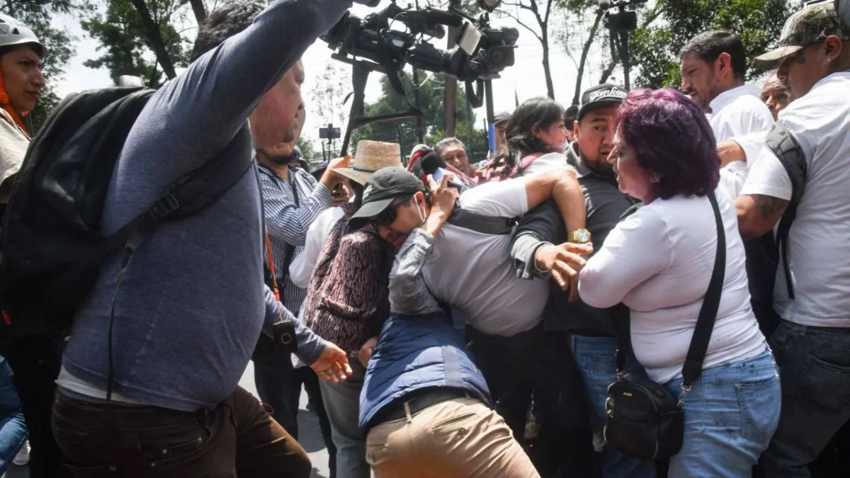 La Jufed condenó enérgicamente la agresión física y el encapsulamiento contra 40 juzgadores que protestaron en inauguración del Mundial 2026.