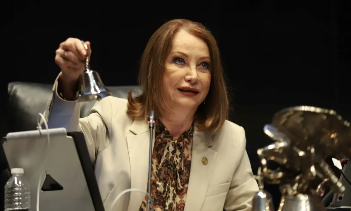 La presidenta del Senado, Laura Itzel Castillo, expresó su solidaridad con el pueblo de Venezuela luego de los fuertes sismos.