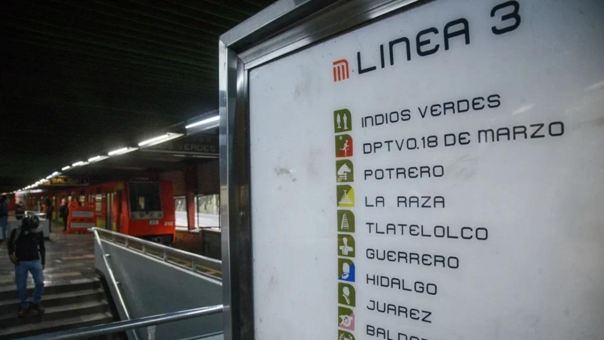 Los trabajos de renovación en la Línea 3 del Metro, que circula de Indios Verdes a Universidad, seguirán el modelo aplicado en la Línea 2.