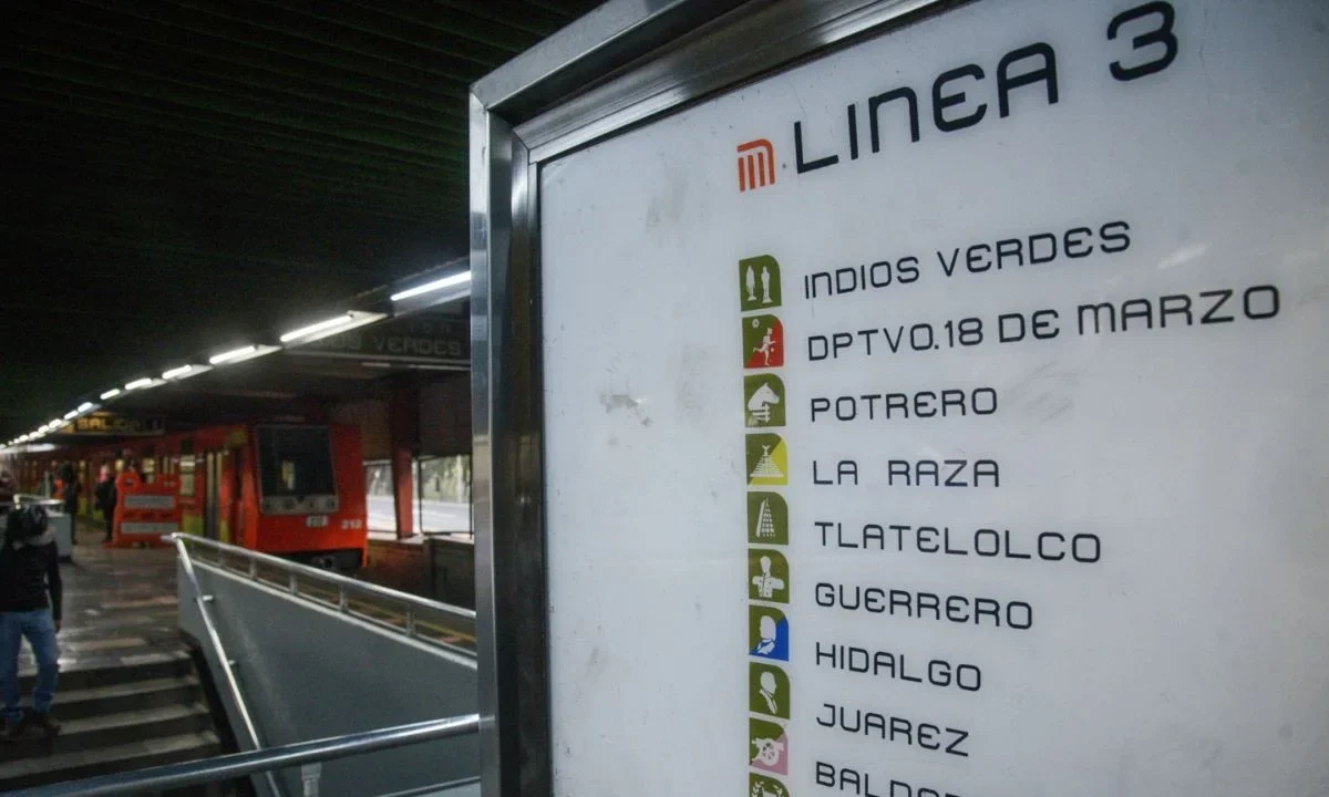 Los trabajos de renovación en la Línea 3 del Metro, que circula de Indios Verdes a Universidad, seguirán el modelo aplicado en la Línea 2.