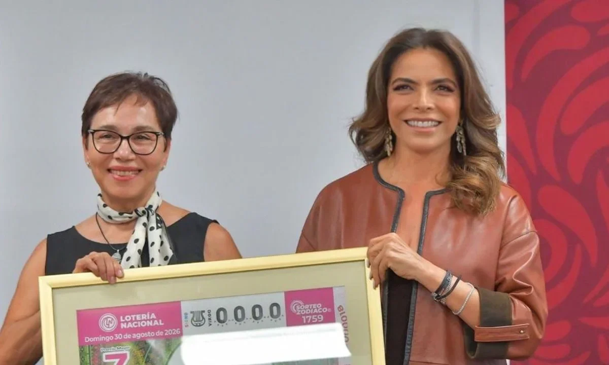 La Lotería Nacional emitió un billete conmemorativo del Sorteo Zodiaco No. 1759 con motivo del 26 Aniversario de la Conanp,