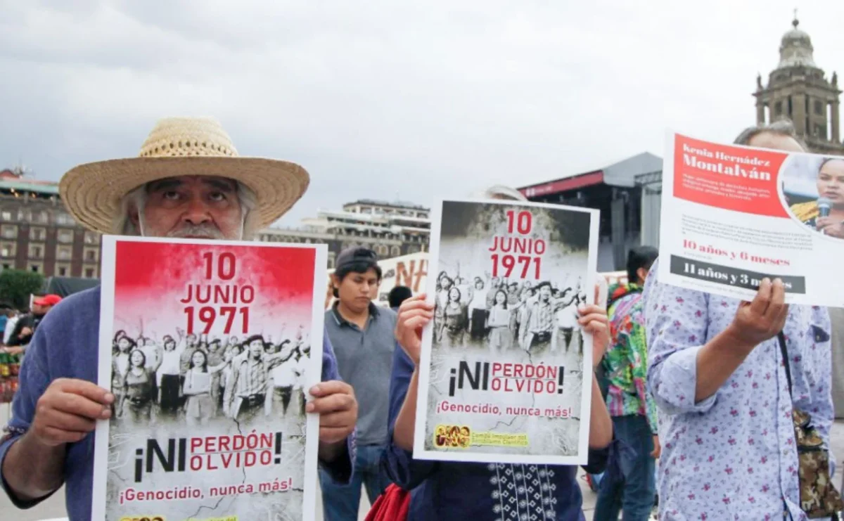 Este 10 de junio se realizarán diversas movilizaciones en la CDMX para conmemorar el Halconazo de 1971 y exigir avances en la búsqueda de personas desaparecidas.