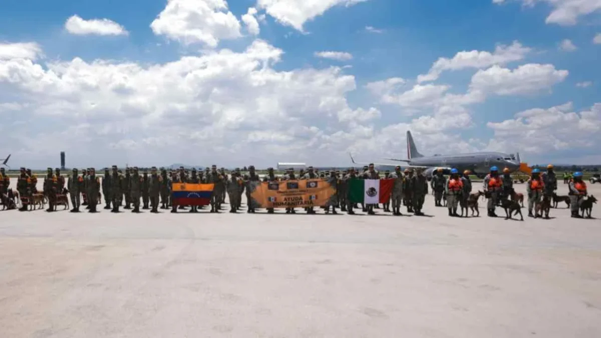 El Gobierno de México informó que envió ayuda humanitaria a Venezuela tras los sismos de ayer miércoles.