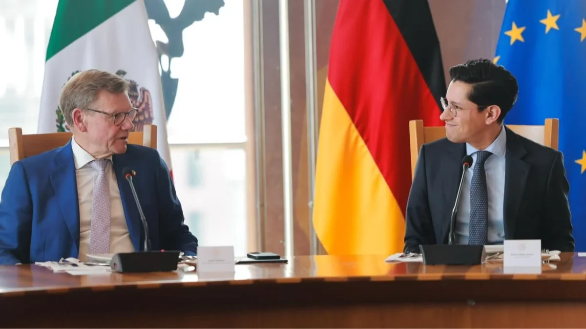 El Canciller Roberto Velasco recibió al ministro federal de Relaciones Exteriores de Alemania para fortalecer la alianza estratégica.