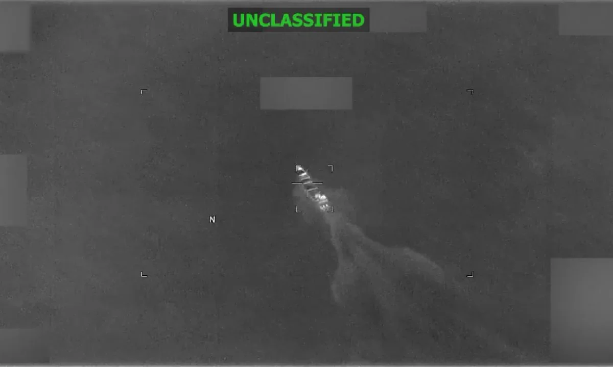 El ejército de Estados Unidos informó que realizó un nuevo ataque a una presunta narcolancha en el Caribe que dejó 2 muertos.