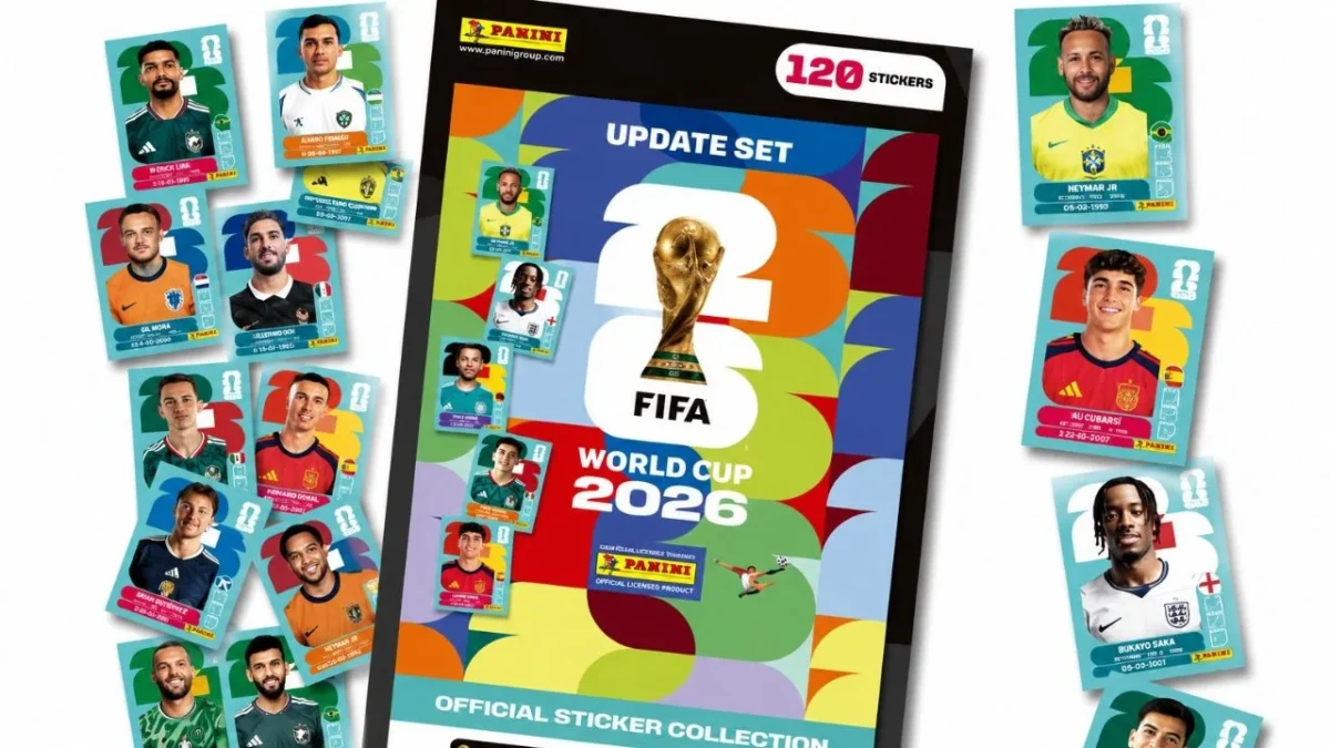A pocos días del arranque del Mundial 2026, Panini presentó el Set de Actualización Oficial de la Colección de Estampas de su Álbum.