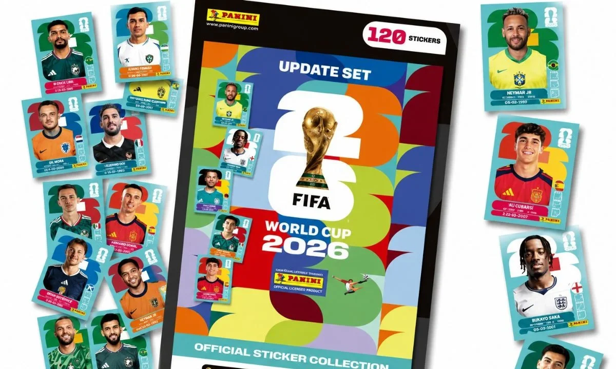 A pocos días del arranque del Mundial 2026, Panini presentó el Set de Actualización Oficial de la Colección de Estampas de su Álbum.