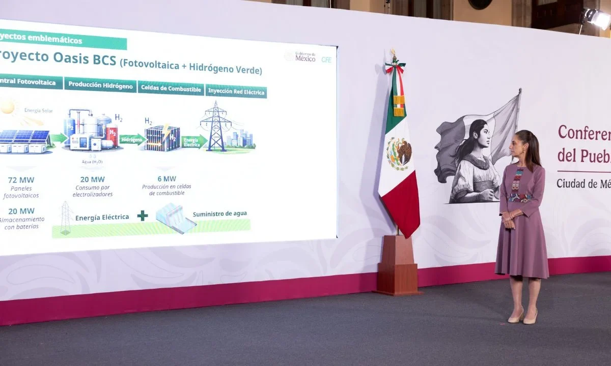 La presidenta Claudia Sheinbaum aseguró que el Plan de Crecimiento de Energías Renovables en México fortalecerá la soberanía energética.