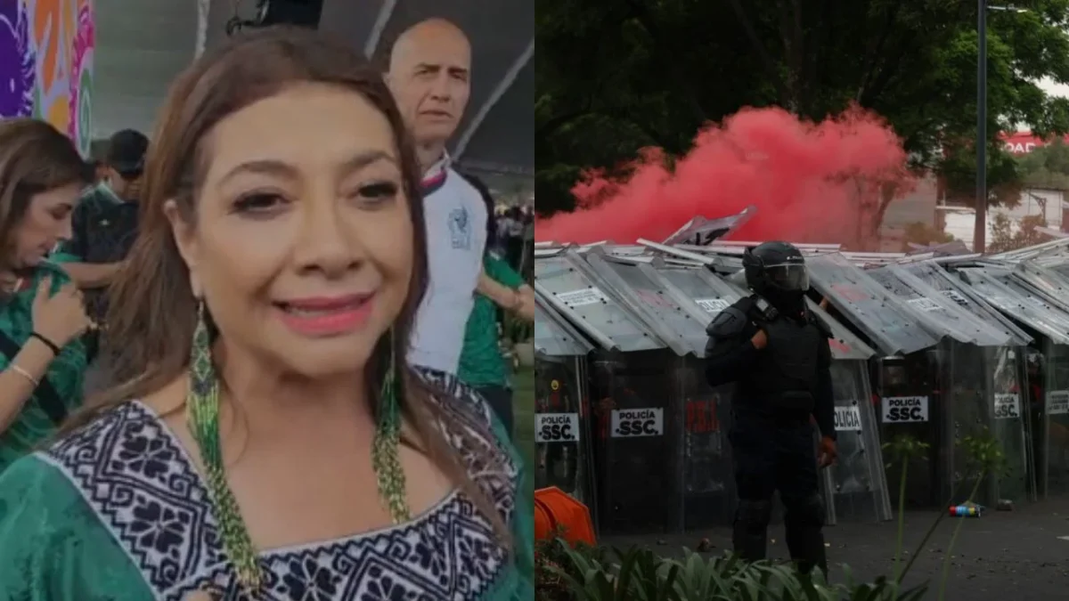La jefa de Gobierno, Clara Brugada, aseguró que se respetaron los derechos de manifestantes y de quienes asistieron al estadio y Fan Fest.