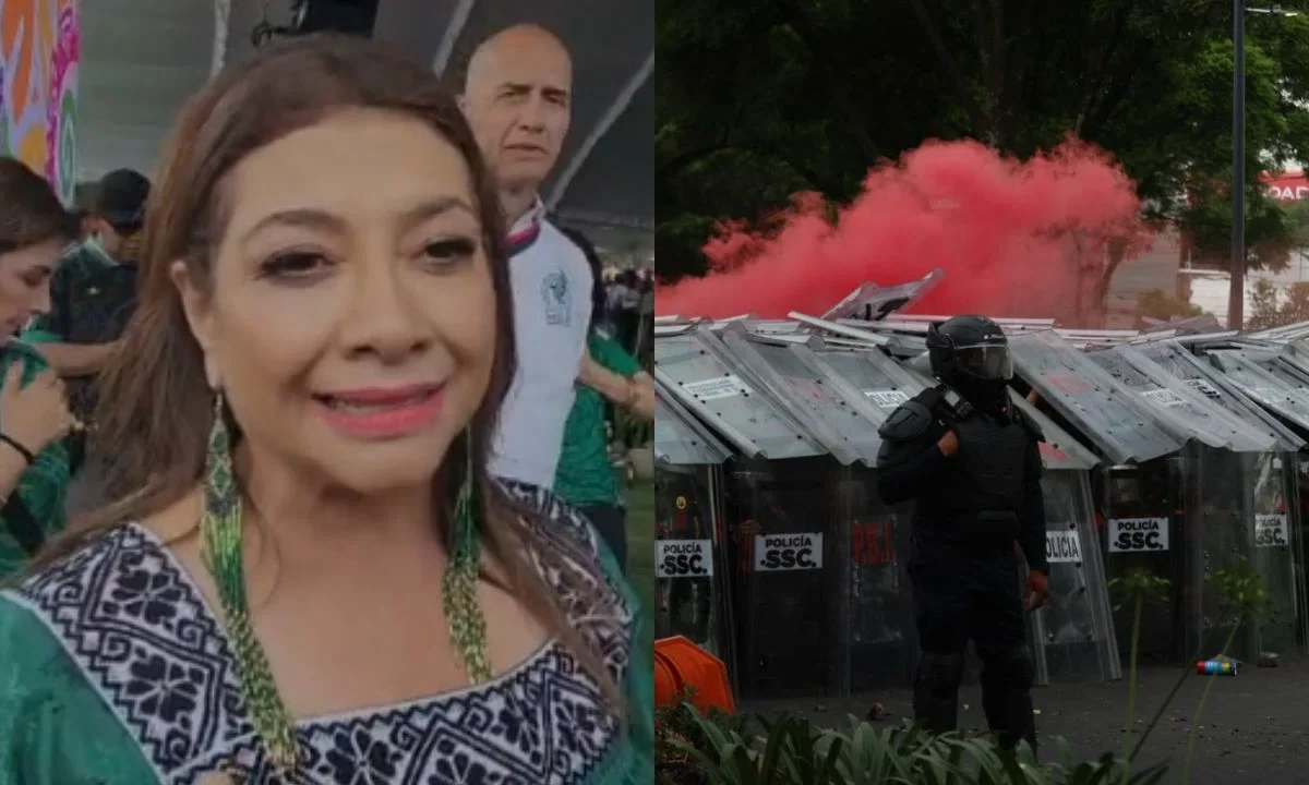 La jefa de Gobierno, Clara Brugada, aseguró que se respetaron los derechos de manifestantes y de quienes asistieron al estadio y Fan Fest.