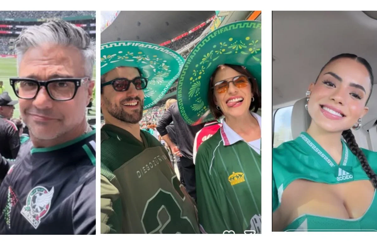 Canelo Álvarez entre las celebridades que engalanaron el partido inaugural del Mundial 2026 en el Estadio Ciudad de México.