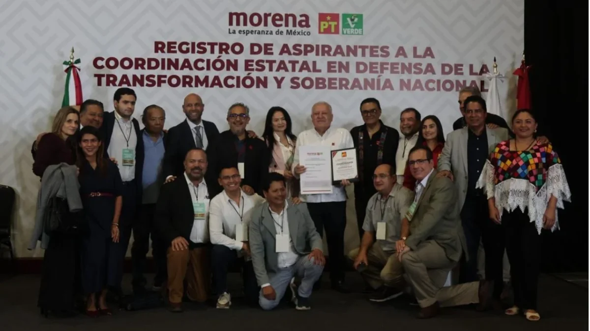 Como parte del proceso interno de Morena, Rafael Marín formalizó su registro como aspirante a la Coordinación de la 4T en Quintana Roo.