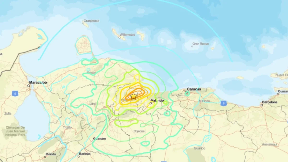 De acuerdo con el Servicio Geológico de Estados Unidos, un terremoto de 7.5 de magnitud azotó a Caracas, Venezuela.