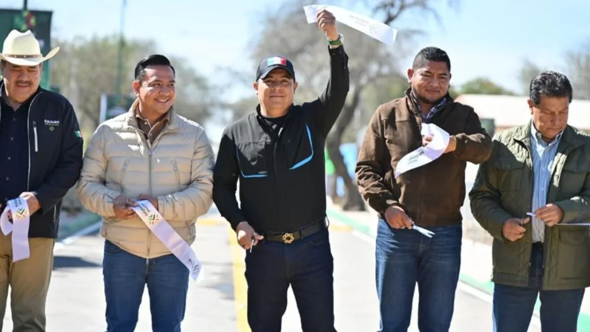 El gobernador de San Luis Potosí, Ricardo Gallardo, encabeza la Mesa de Coordinación para la Construcción de la Paz en Villa de Reyes.