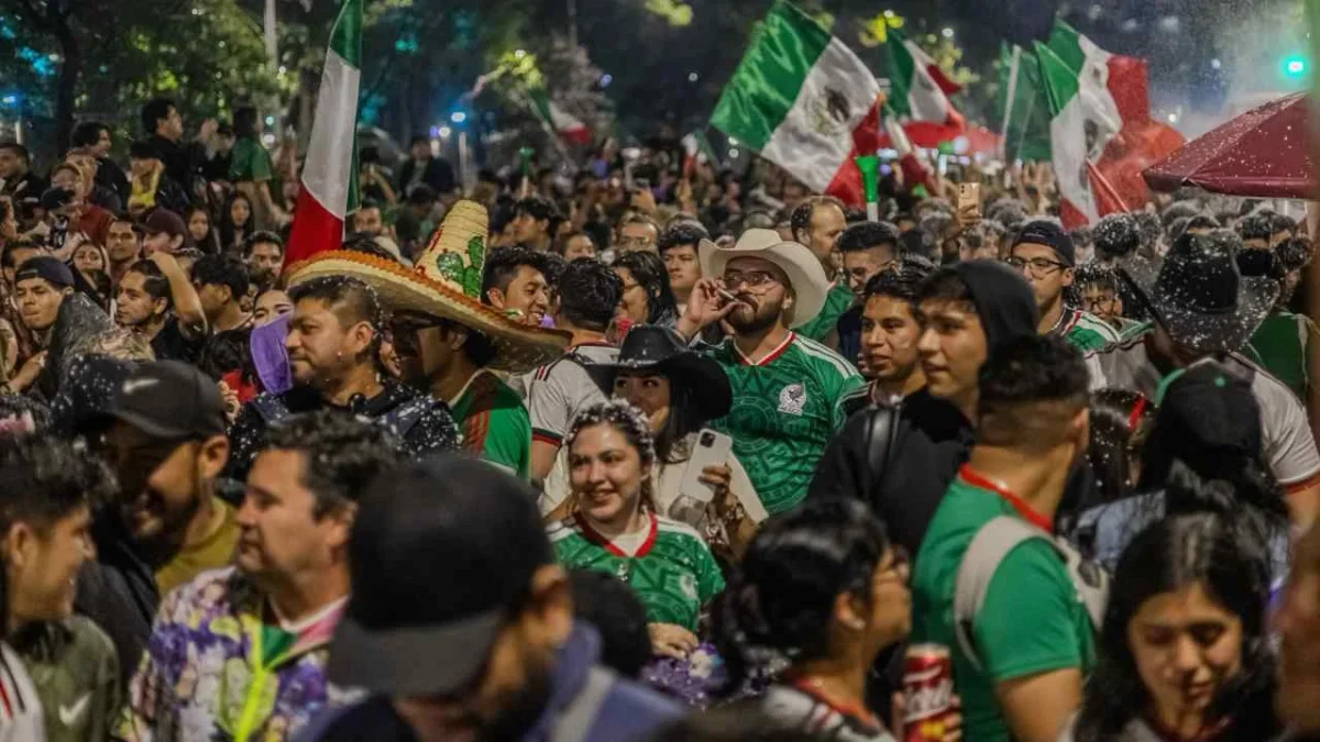 Saldo blanco en CDMX tras festejos por victoria de México sobre Corea del Sur en el Mundial.
