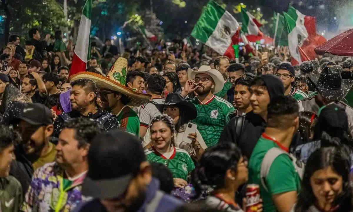 Saldo blanco en CDMX tras festejos por victoria de México sobre Corea del Sur en el Mundial.