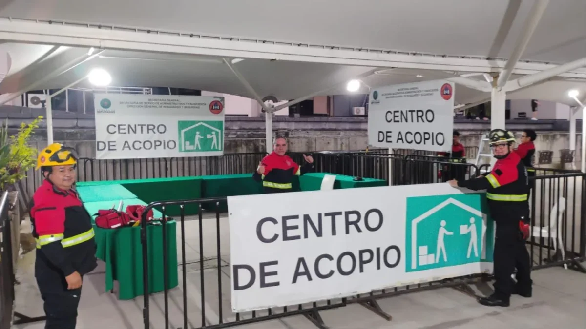 Ricardo Monreal, presidente de la Jucopo, informó que habilitaron un centro de acopio en apoyo a los afectados por los sismos en Venezuela.