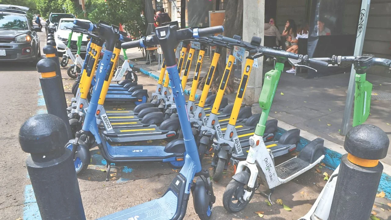 Scooters en renta en CDMX están de regreso para el Mundial