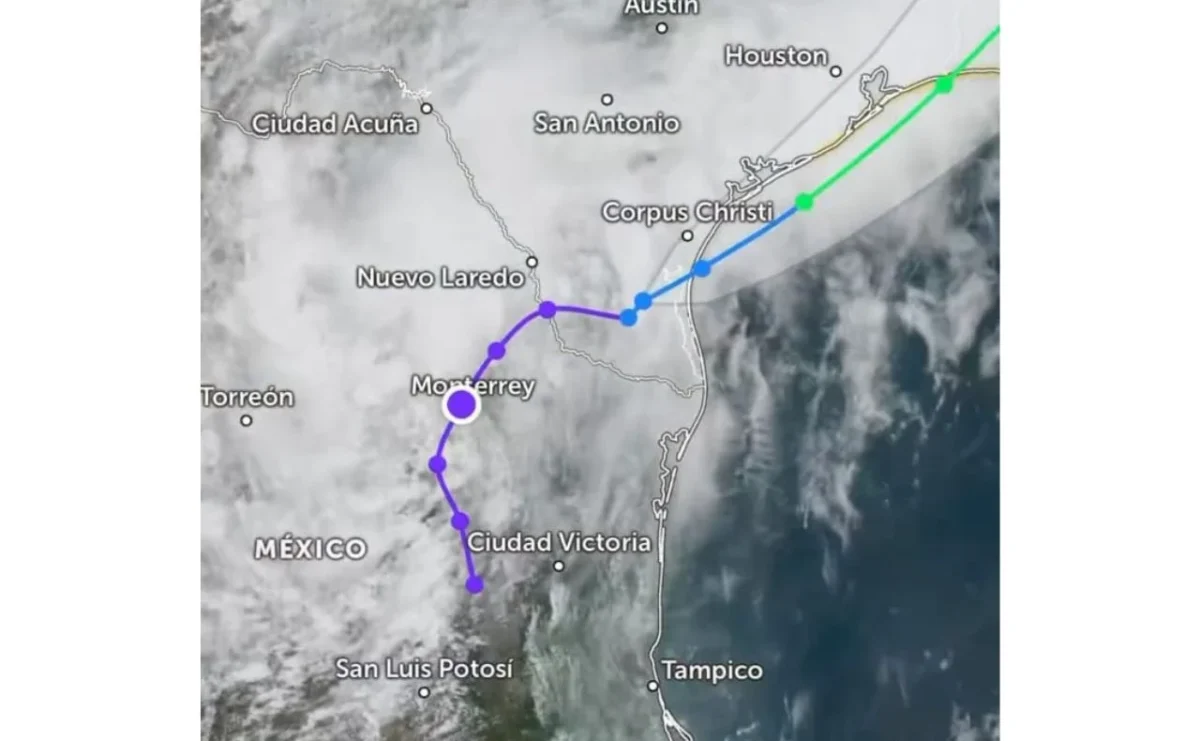 El potencial ciclón tropical Uno provocará lluvias intensas y vientos fuertes en el noreste de México, principalmente en Tamaulipas y Nuevo León.