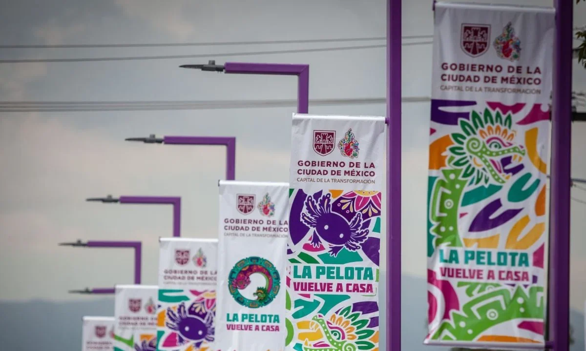 Sobse reconoció que las pintas moradas en parte de la infraestructura pública no correspondían a criterios técnicos y de seguridad vial.