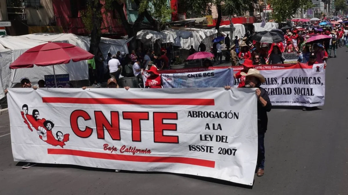 Ante las movilizaciones de este martes y la SEP convocó a la CNTE a tener una mesa de trabajo en las instalaciones de la Segob.