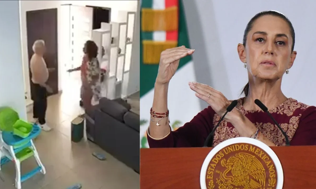 Sheinbaum ofreció apoyo a María Felicia Jiménez, quién sufrió violencia física por parte de su esposo, Víctor Rodríguez, ex titular de Pemex.