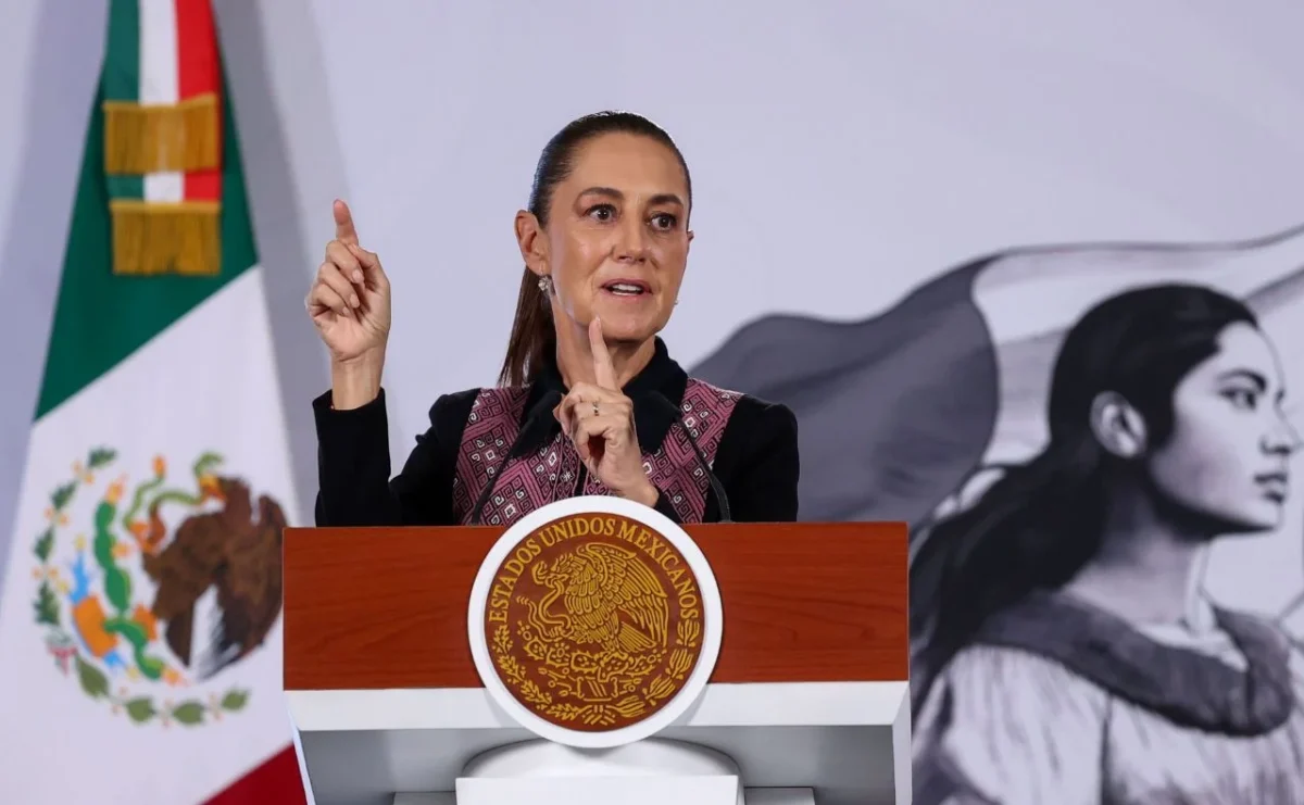 Claudia Sheinbaum Pardo calificó como propaganda política las declaraciones de la gobernadora de Chihuahua, María Eugenia Campos Galván